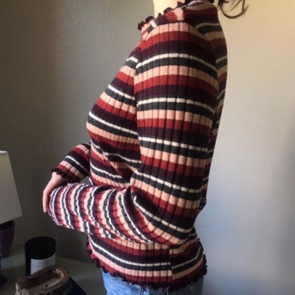 Stripe long sleeve top - Picture 2 of 3